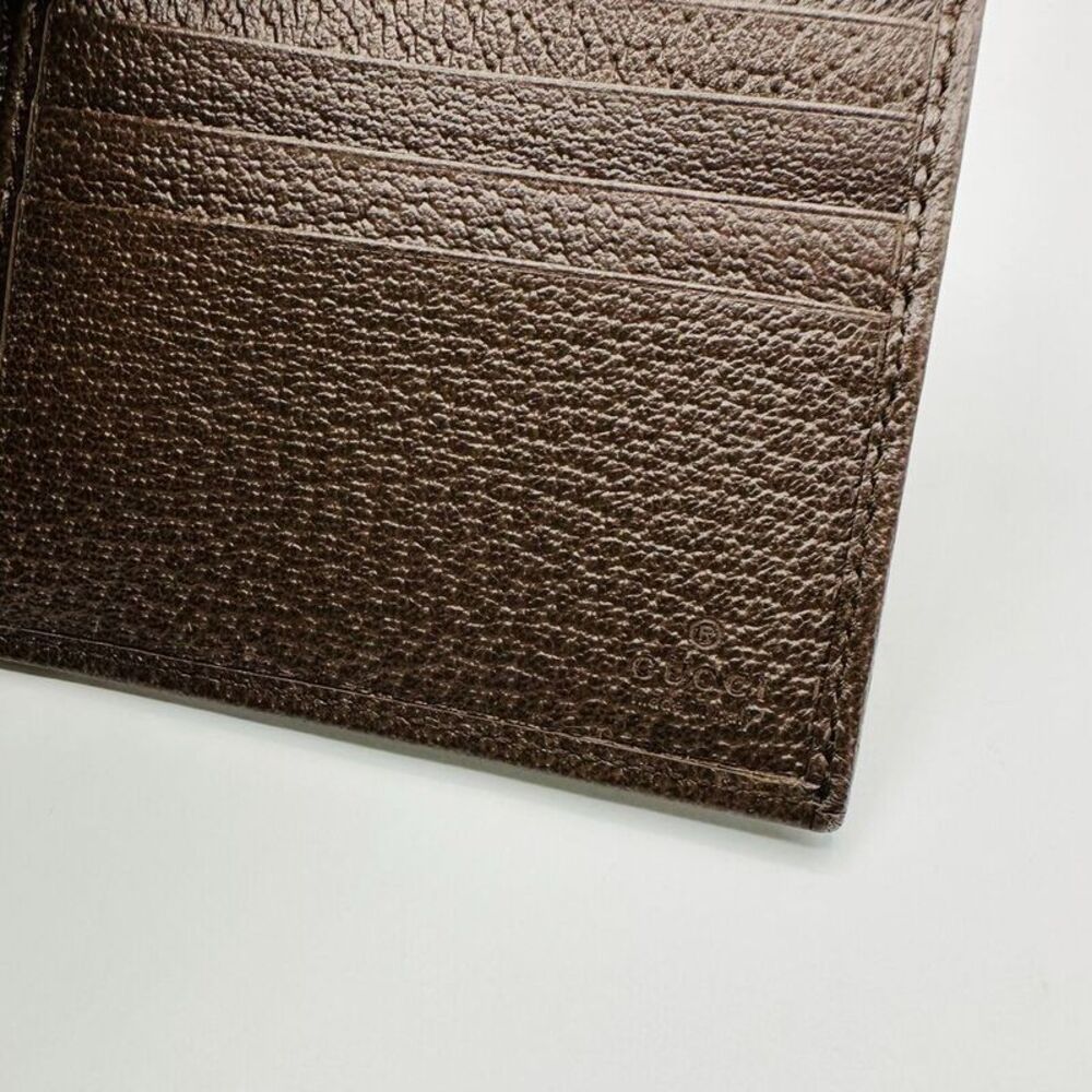 Gucci 100 Centennial Men's Brown Leather Bifold Wallet - Picture 7 of 8